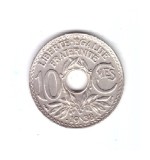 Moneda Franta 10 centimes 1938, stare foarte buna, curata, Europa, Cupru-Nichel