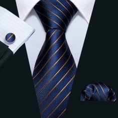 Set cravata + batista + butoni - matase 100% - model 11