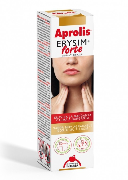 Erysim forte, spray bucal cu propolis, 20ml Aprolis