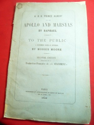 Morris Moore - H.R.H. Prince Albert and the Apollo and Marsyas by Raphael -1859 foto