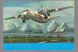 CPIB 23886 CARTE POSTALA - ANTONOV AN-24, AVION, NECIRCULATA, 1982