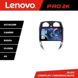 Navigatie Nissan Note 2012-2019 Android QLED 2K, 12+256 GB, 360, Lenovo