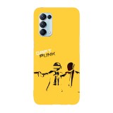 Husa compatibila cu Oppo A72 model Daft punk gun fight, Silicon, TPU, Viceversa, Transparent, Carcasa