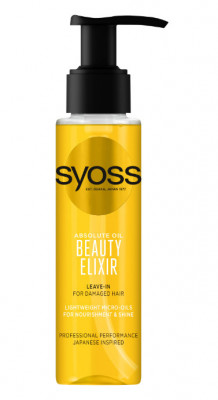 Ulei de par Syoss Beauty Elixir Absolute Oil pentru par deteriorat, 100 ml foto