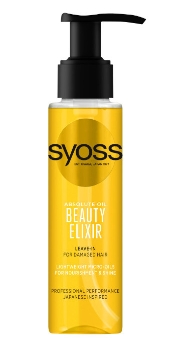 Ulei de par Syoss Beauty Elixir Absolute Oil pentru par deteriorat, 100 ml