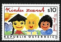 Austria 1996 - UNICEF 1v.neuzat,perfecta stare(z) foto