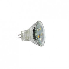 Bec cu LED SMD MR11 12V GU4 GU4 GU4 2W (≈24w) lumina rece 240lm L 31mm