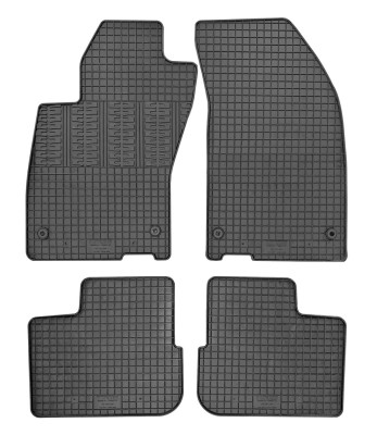 Set covorase auto din cauciuc Fiat Tipo Sedan 2015-, Negre AutoDrive ProParts foto