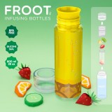 Cumpara ieftin Sticla cu infuzor pentru fructe - Pineapple | Just Mustard