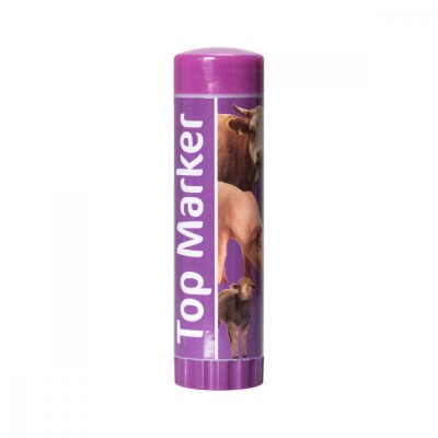 Creion mov pentru marcarea animalelor pe termen scurt, TopMarker, 60&amp;nbsp;ml foto