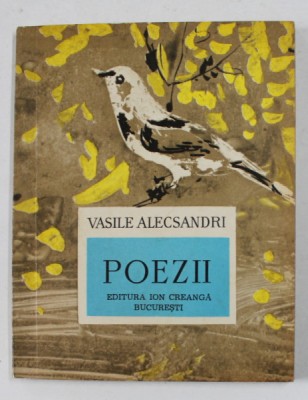 POEZII de VASILE ALECSANDRI , 1976 foto