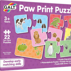 Puzzle - Animalutele si urmele lor (2 piese) PlayLearn Toys