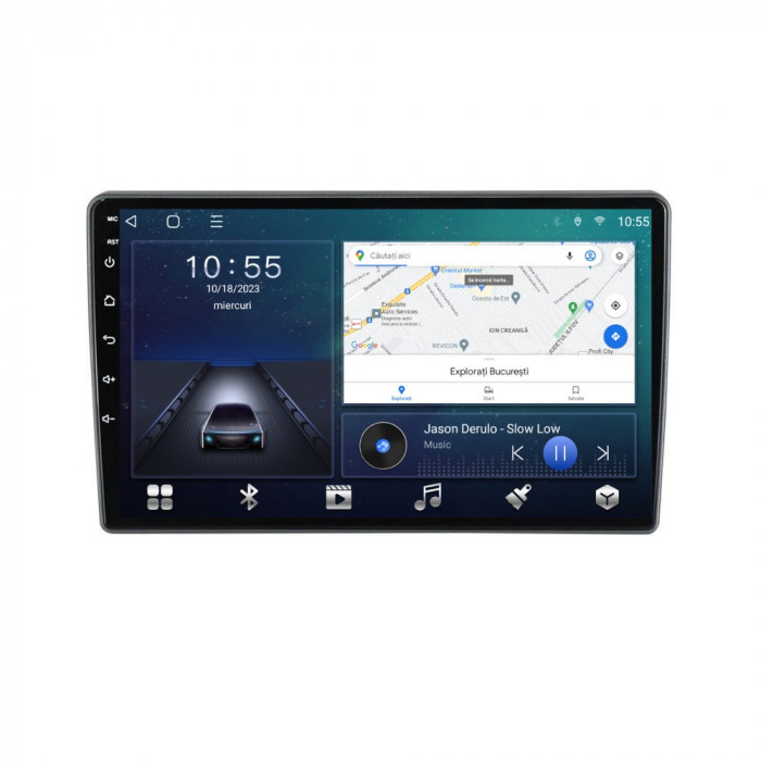 Navigatie dedicata cu Android Nissan Note 2005 - 2013, 2GB RAM, Radio GPS Dual