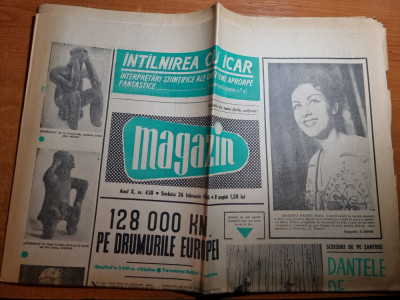 magazin 26 februarie 1966-interviu margareta paslaru foto