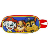 Penar 3D Paw Patrol Buddies cu 2 compartimente, 22x9.5x8 cm, Karactermania