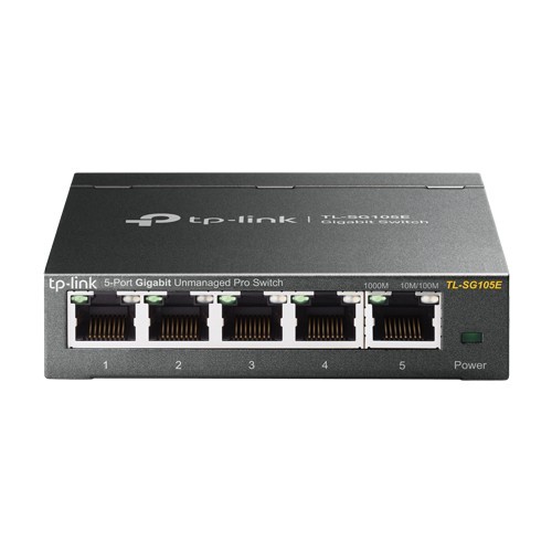 Switch Easy Smart, 5 porturi RJ45 Gigabit, Managed - TP-Link TL-SG105E