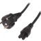 Cablu Alimentare Unghiular IEC C5 1,8m Negru