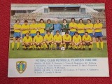 Foto fotbal - echipa FC PETROLUL PLOIESTI (sezonul 1980-1981)