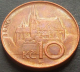 Moneda 10 COROANE - CEHIA, anul 1996 * cod 3117 A