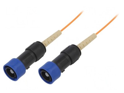 Patch Cord Fibră Optică Simplex Multimod Baionetă foto