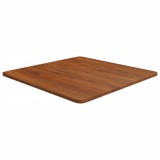 Cumpara ieftin Blat de masă pătrat maro &icirc;nchis 60x60x1,5 cm lemn stejar tratat