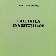 Calitatea Investitiilor