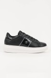 Karl Lagerfeld sneakers din piele KAPRI MENS culoarea negru, KL52534A