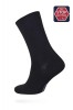 Șosete bumbac antibacteriene, DiWaRi Classic 000 - Negru, 27 (42-43), Conte Elegant