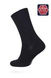 Șosete bumbac antibacteriene, DiWaRi Classic 000 - Negru, 27 (42-43)