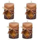 Set 4 lumanari parfumate cu aroma de Sugar Cookies