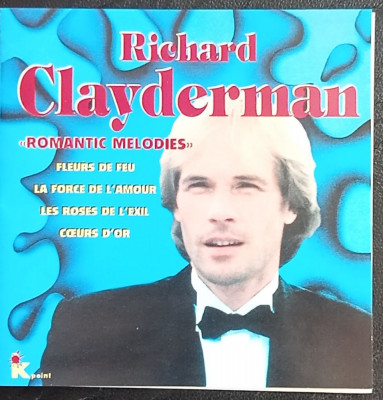 CD Richard Clayderman Romantic Melodies foto