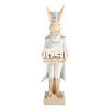 Cumpara ieftin Figurina Iepuras polirasina multicolora 9x10x32 cm