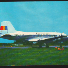 CPIB 21343 CARTE POSTALA - TAROM, AVION IL-14