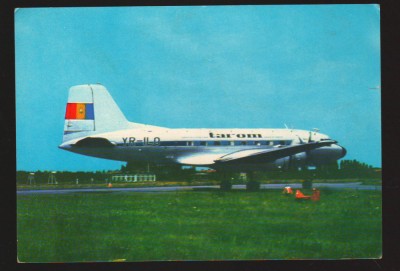 CPIB 21343 CARTE POSTALA - TAROM, AVION IL-14 foto