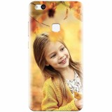 Husa Silicon Personalizata Huawei P10 Lite, Transparenta, Print UV, Foto/Text