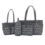 Set Genti Clevamama Nicole Asphalt 2 buc Multifunctionala: Mămici Organizează-te! Include Salteluta, Termo Biberon, Prindere Carucior