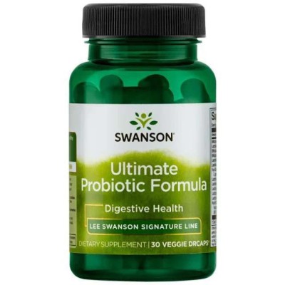 Ultimate Probiotic Formula 66,5 Miliarde 7 Tulpini cu NutraFlora 30 DRcaps Swanson foto