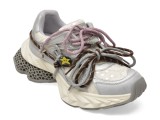 Pantofi sport GRYXX argintii, 22691, din material textil si piele naturala