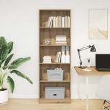VidaXL Bibliotecă, stejar artizanal, 60x24x176 cm, lemn prelucrat 857829