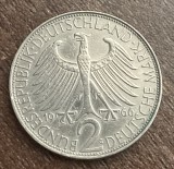 C50 - Moneda foarte veche - Germania - 2 marci - 1966 litera G