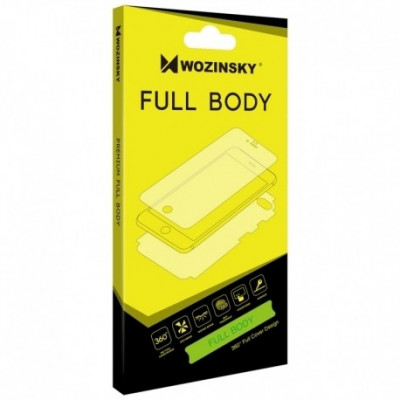 Folie Siliconata Full Cover SAMSUNG Galaxy A5 2018 \ A8 2018 Fata + Spate (Self-Repair) WOZINSKY foto