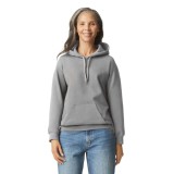Hanorac unisex cu Fleece si gluga gri
