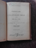 INSEMNARE A CALATORIEI MELE IN ANII 1824-1826