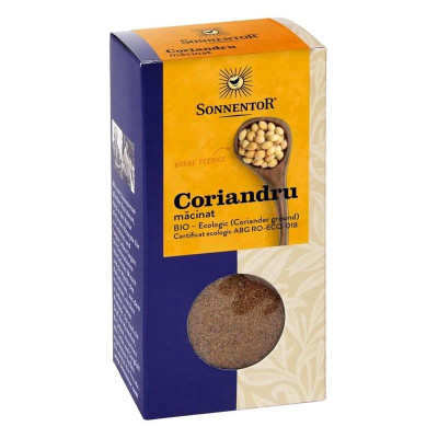 Condiment Coriandru Macinat Bio 35 grame Sonnentor foto