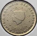 Moneda 10 euro cents 2001 Olanda, Europa