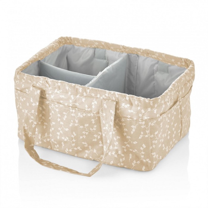 Geanta organizator pentru scutece si accesorii copii/bebelusi, BabyJem, 25x35 cm (Culoare: Somon)