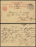 Switzerland 1891 Old postcard stationery Schaffenhausen to Hermalle DB.127