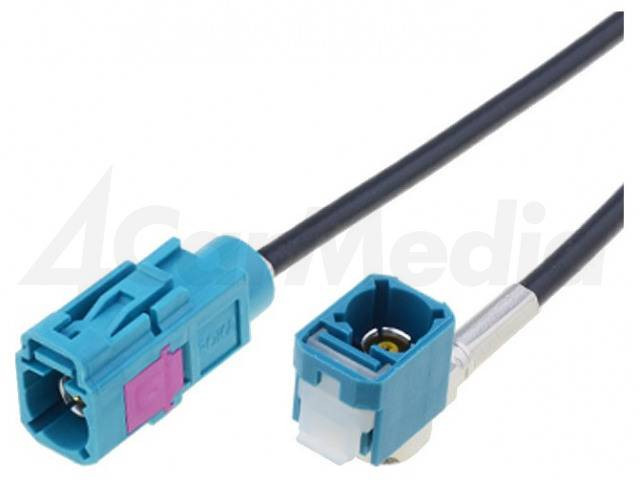 Cablu prelungitor 6m antena Fakra - Fakra in unghi mama - mama 4CarMedia