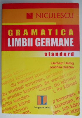 Gramatica limbii germane standard &amp;ndash; Gerhard Helbig, Joachim Buscha foto