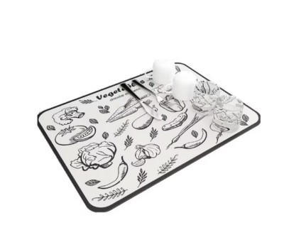 Covoras absorbant pentru bucatarie, anti alunecare, uscare rapida, 40x60 cm foto